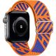 Scrunchie remienok pre Apple Watch (42/44/45mm) Blue Orange