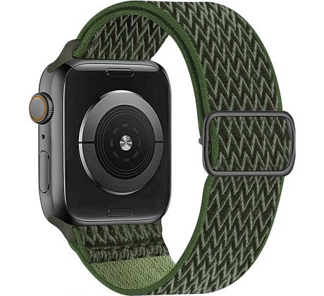 Scrunchie remienok pre Apple Watch (38/40/41mm) Cargo Khaki