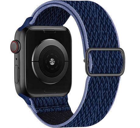 Scrunchie remienok pre Apple Watch (42/44/45mm) New Midnight Blue