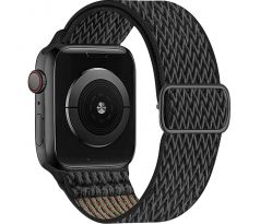 Scrunchie remienok pre Apple Watch (42/44/45mm) Official Black
