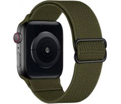 Scrunchie remienok pre Apple Watch (38/40/41mm) Army Green