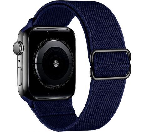 Scrunchie remienok pre Apple Watch (38/40/41mm) Midnight Blue
