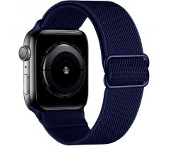 Scrunchie remienok pre Apple Watch (38/40/41mm) Navy Blue