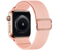 Scrunchie remienok pre Apple Watch (38/40/41mm) Pink Sand