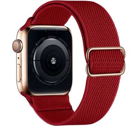 Scrunchie remienok pre Apple Watch (38/40/41mm) Red