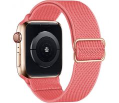 Scrunchie remienok pre Apple Watch (38/40/41mm) Rose Pink