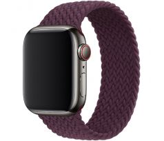 Remienok pre Apple Watch (38/40/41mm) Elastic Nylon, veľkosť 135-150mm - Dark Cherry
