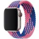 Remienok pre Apple Watch (42/44/45mm) Elastic Nylon, veľkosť 135-150mm - Blue Pink