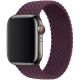 Remienok pre Apple Watch (42/44/45mm) Elastic Nylon, veľkosť 150-165mm - Dark Cherry