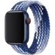Remienok pre Apple Watch (42/44/45mm) Elastic Nylon, veľkosť 150-165mm - Blueberry