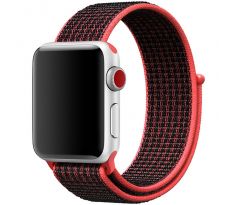 Nylonový remienok pre Apple Watch (38/40/41mm) Bright Crimson