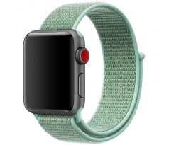 Nylonový remienok pre Apple Watch (38/40/41mm) Marine Green Universal