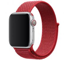 Nylonový remienok pre Apple Watch (42/44/45mm) Red