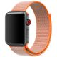 Nylonový remienok pre Apple Watch (38/40/41mm) Orange Red