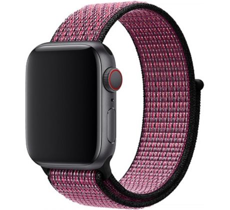 Nylonový remienok pre Apple Watch (42/44/45mm) Pink Blasttrue Berry