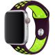 Remienok pre Apple Watch (42/44/45mm) Sport, purple-green (veľkosť L)