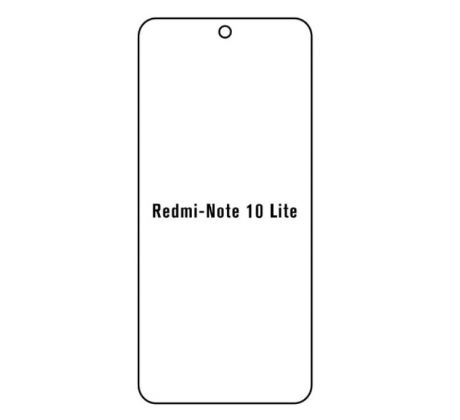 Hydrogel - Privacy Anti-Spy ochranná fólia - Xiaomi Redmi Note 10 Lite