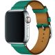Kožený remienok pre Apple Watch (38/40/41mm) Green
