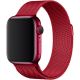 Remienok Loop Milanese Apple Watch 42/44/45mm Red
