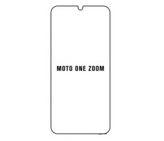 Hydrogel - matná ochranná fólia - Motorola One Zoom