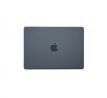 Matný transparentný kryt pre Macbook 12'' (A1534) čierny