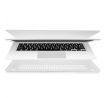 Matný transparentný kryt pre Macbook 12'' (A1534) biely