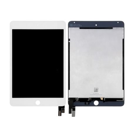 Apple iPad Mini 4 - komplet displej + dotyková doska A1538, A1550 (biely)