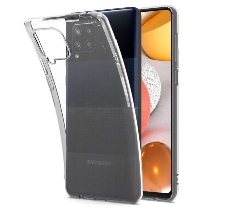 Samsung Galaxy A42 5G - Priesvitný ultratenký silikónový kryt  