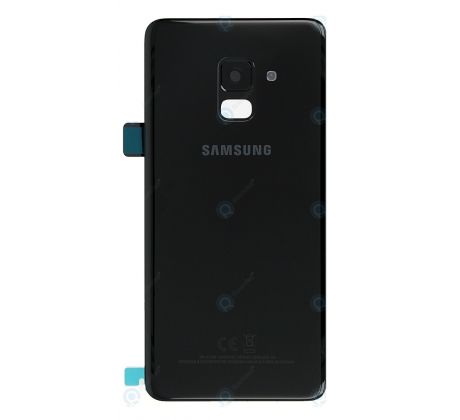 Samsung Galaxy A8 2018 A530 - Zadný kryt - čierny (náhradný diel)
