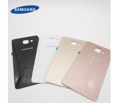 Samsung Galaxy A7 2016 A710 - Zadný kryt - čierny (náhradný diel)