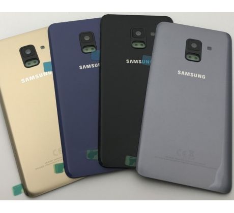 Samsung Galaxy A8+ 2018 A730 - Zadný kryt - modrý (náhradný diel)