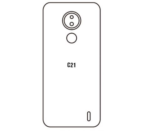 Hydrogel - matná zadná ochranná fólia - Nokia C21