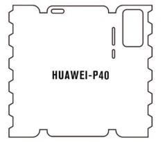 Hydrogel - full cover - ochranná fólia - Huawei P40 