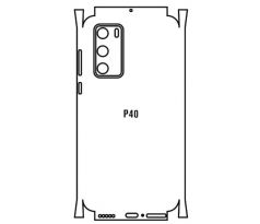Hydrogel - full cover zadná ochranná fólia - Huawei P40 