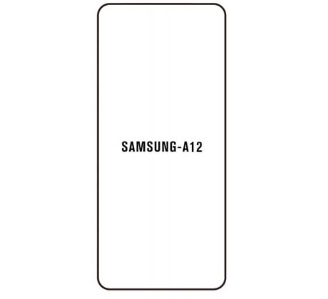 Hydrogel - ochranná fólia - Samsung Galaxy A12 - typ výrezu 2