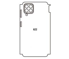 Hydrogel - zadná ochranná fólia - Samsung Galaxy A22 4G LTE (variant 3)