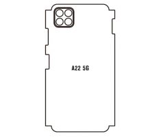 Hydrogel - zadná ochranná fólia - Samsung Galaxy A22 5G (variant 3)
