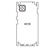 Hydrogel - zadná ochranná fólia - Samsung Galaxy A22 5G (variant 2)