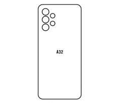 Hydrogel - zadná ochranná fólia - Samsung Galaxy A32 4G - typ výrezu 2