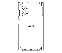 Hydrogel - zadná ochranná fólia - Samsung Galaxy A32 5G (variant 3)