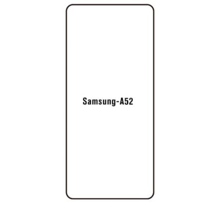 Hydrogel - ochranná fólia - Samsung Galaxy A52/A52 5G - typ výrezu 2