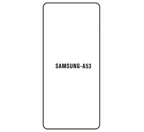 Hydrogel - ochranná fólia - Samsung Galaxy A53 5G - typ výrezu 2