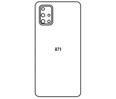 Hydrogel - zadná ochranná fólia - Samsung Galaxy A71 (variant 3)
