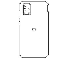 Hydrogel - zadná ochranná fólia - Samsung Galaxy A71 (variant 2)