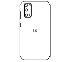 Hydrogel - zadná ochranná fólia - Samsung Galaxy S20 (variant 5)