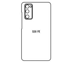 Hydrogel - zadná ochranná fólia - Samsung Galaxy S20 FE/S20 FE 2022 - typ výrezu 4