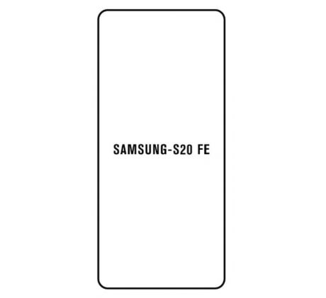 Hydrogel - ochranná fólia - Samsung Galaxy S20 FE/S20 FE 2022 - typ výrezu 2