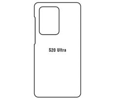 Hydrogel - zadná ochranná fólia - Samsung Galaxy S20 Ultra (variant 2)