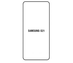 Hydrogel - ochranná fólia - Samsung Galaxy S21 - typ výrezu 2