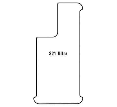 Hydrogel - zadná ochranná fólia - Samsung Galaxy S21 Ultra 5G - typ výrezu 7